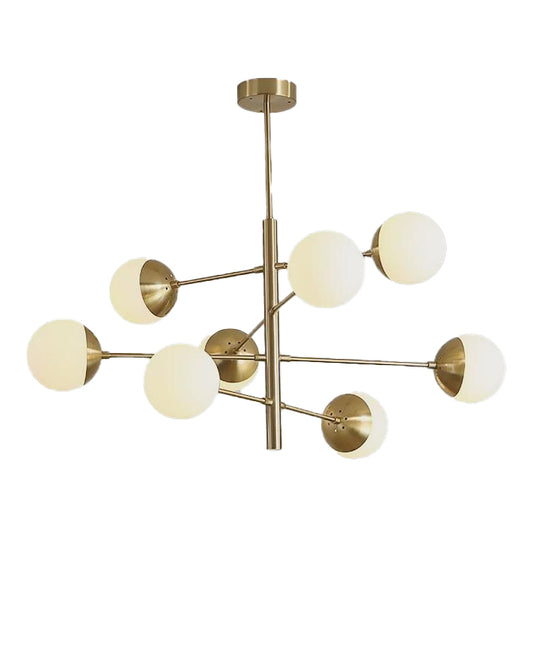 Cross Ball Glass Chandelier