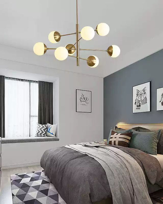 Cross Ball Glass Chandelier