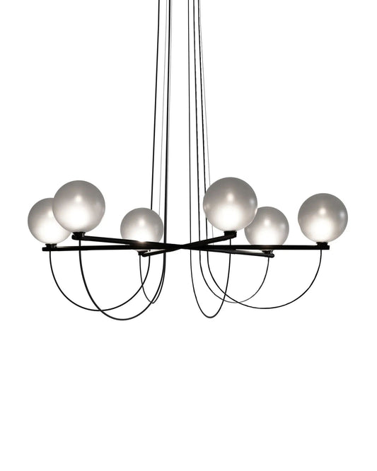 Magic Bean Glass Chandelier