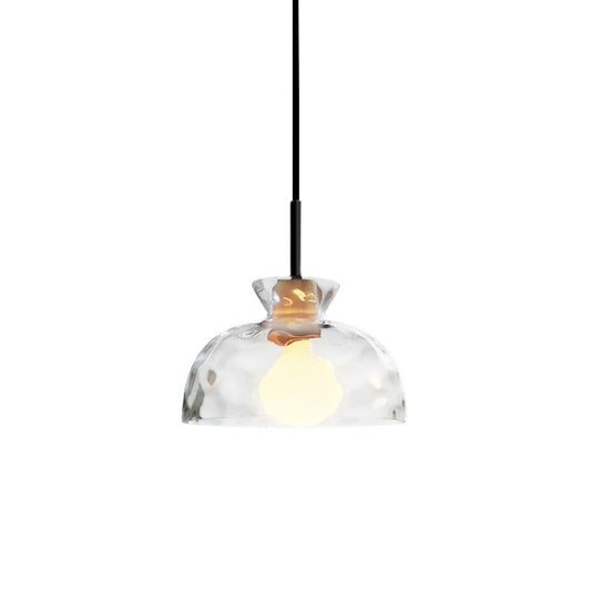 Vintage Glass Pendant Light-C