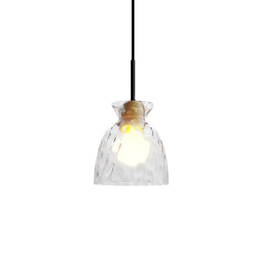 Vintage Glass Pendant Light-B