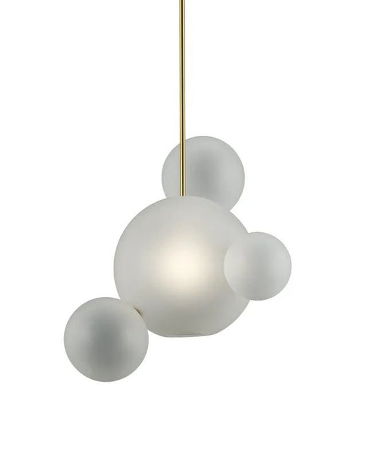 Soap Bubbles Frosted Glass LED Pendant Light