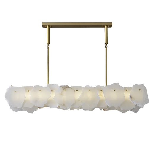 Luce Alabaster Pendant Light-B