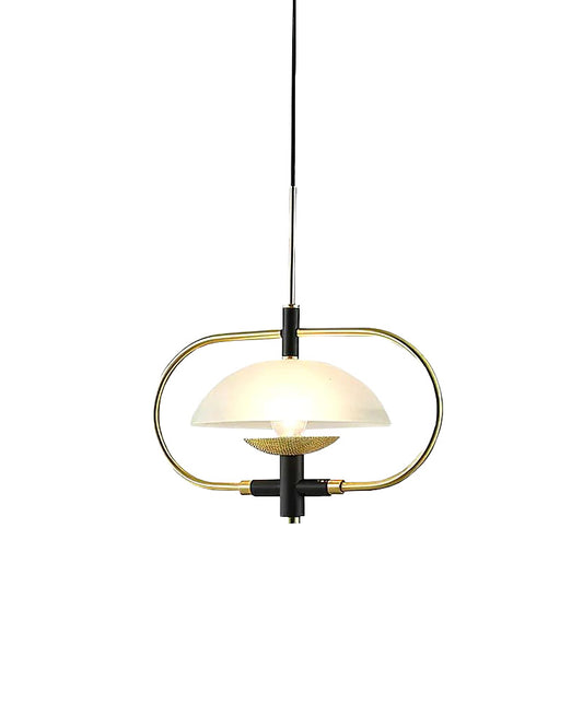 Aperture Glass Pendant Light