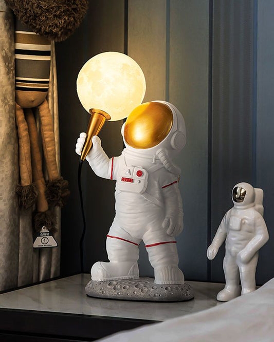 Astronaut Moon Table Lamp - Standing Model