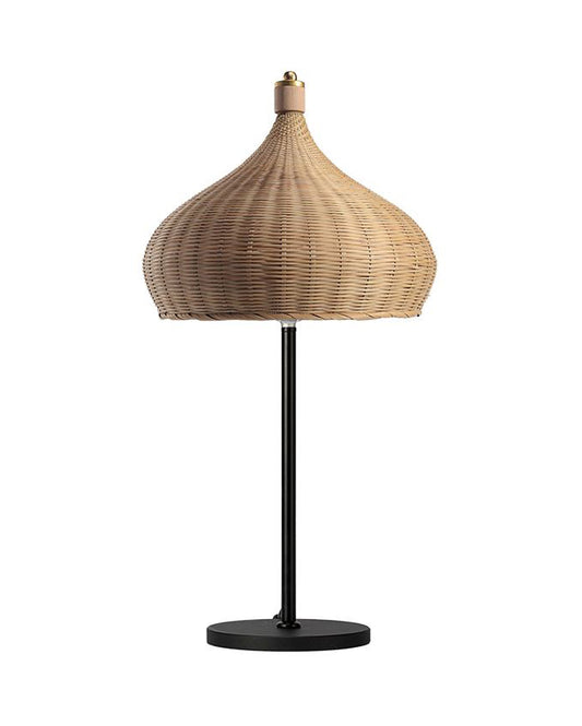 Bamboo Hat Table Lamp - E