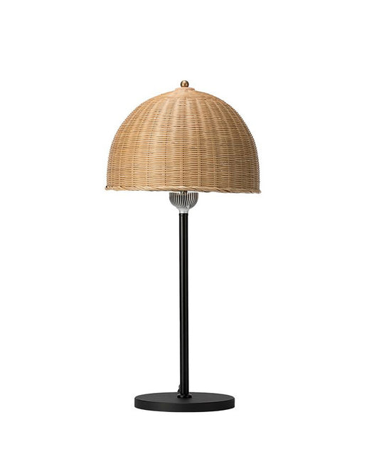 Bamboo Hat Table Lamp - B