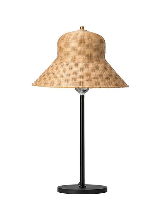 Bamboo Hat Table Lamp - A