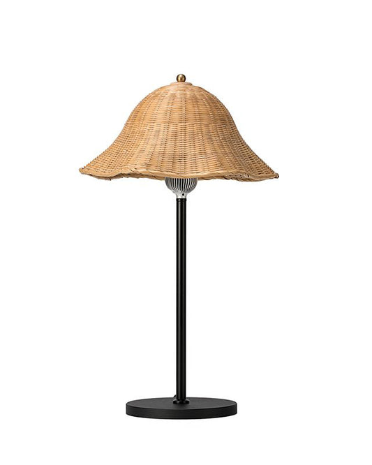 Bamboo Hat Table Lamp - C