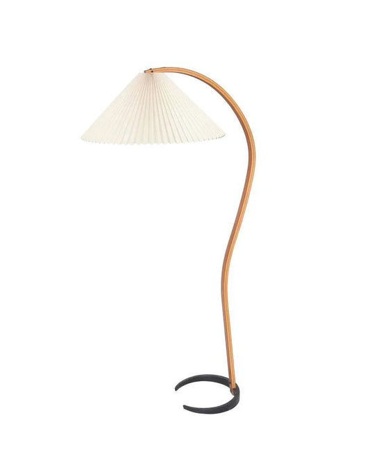 Bentwood Pleated Floor Lamp