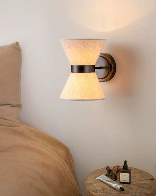 Bow Fabric Wall Lamp