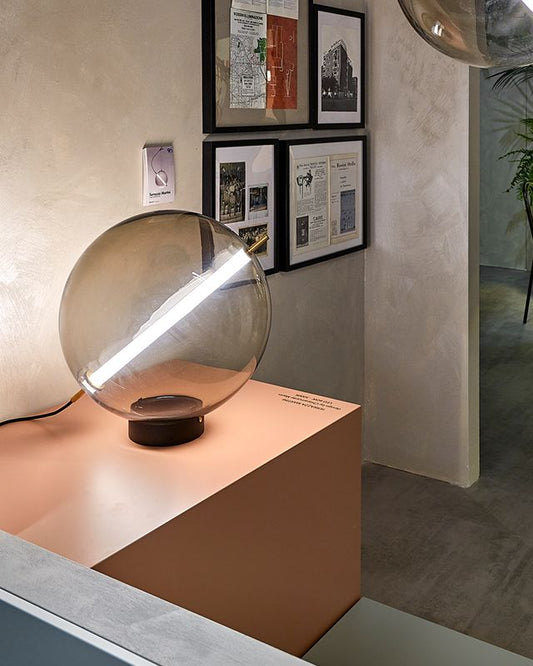 Bubble Ball Glass Table Lamp