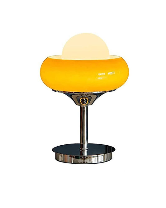 Egg Tart Glass Pendant Light