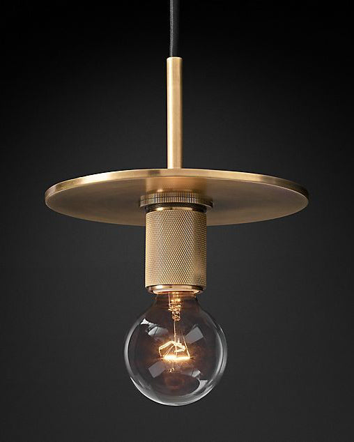 Frisbee Glass Pendant Light