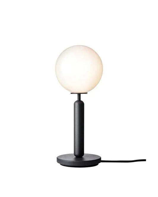 Geru Glass Table Lamp-Milk White