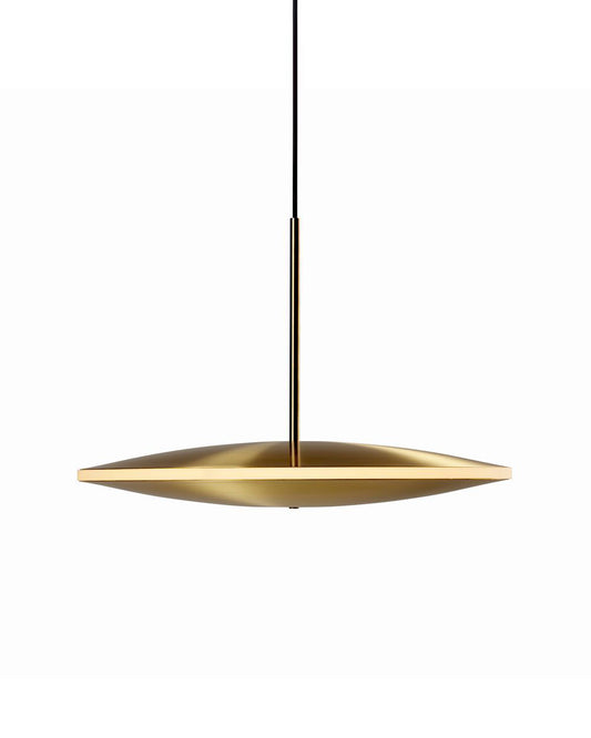 Golden Flying Saucer Lamp