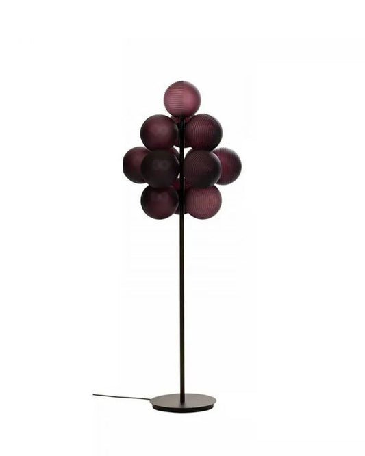 Grape Glass Floor Lamp