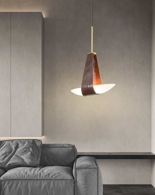 Leather Boats Pendant Light