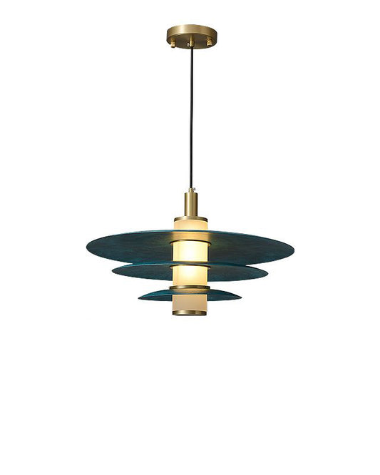 Luca Brass Pendant Light-3 Layers