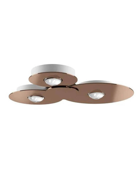 Metal Flower Ceiling Light-3 Light