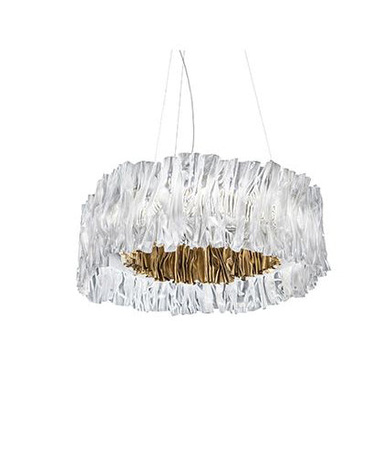 Pleated Organ Pendant Light