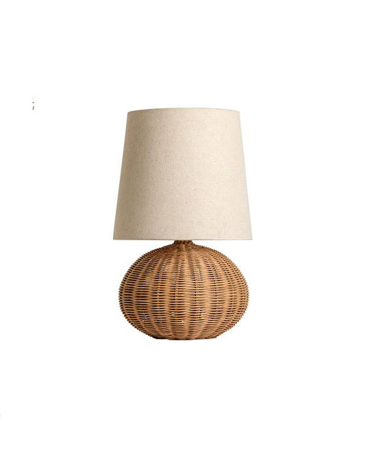 Rattan Weaving Table Lamp - B