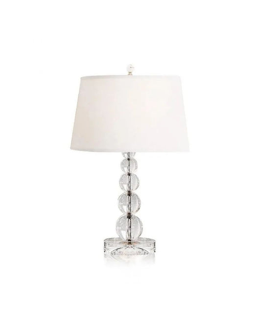 Round Ball Glass Table Lamp