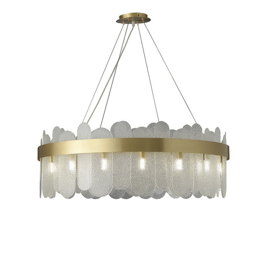 SIMPL Glass Pendant Light-Matte White