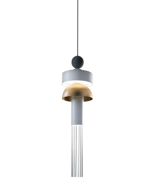 Tassels Glass Pendant Light-A