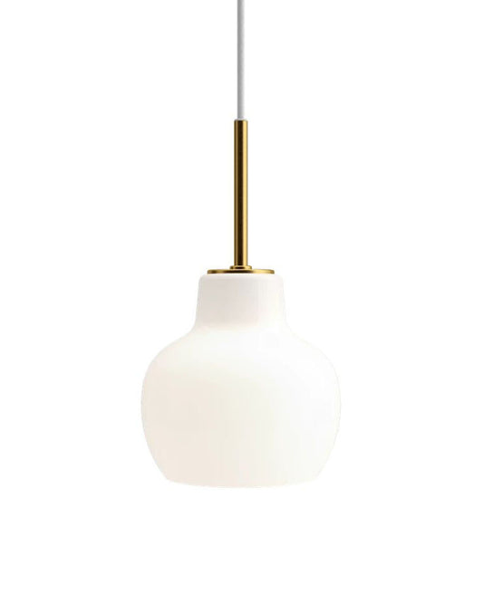 Water Hyacinth Glass Pendant Light