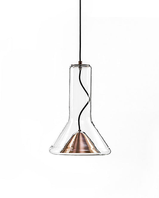 Trumpet Glass Pendant Light