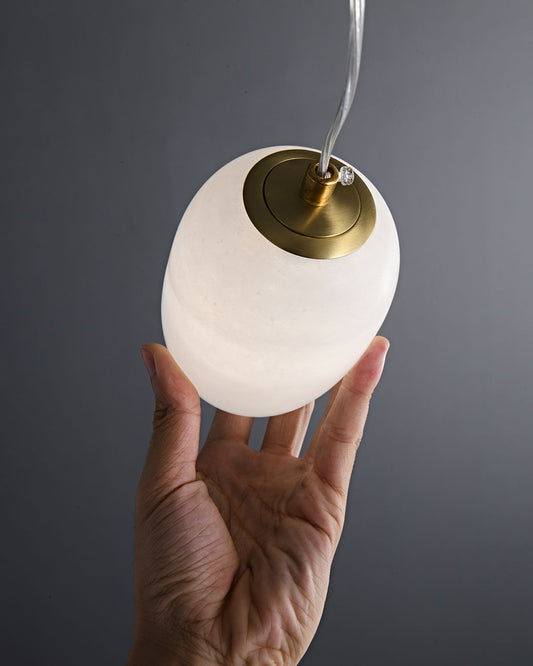 SE-Alabaster Pendant Light-A