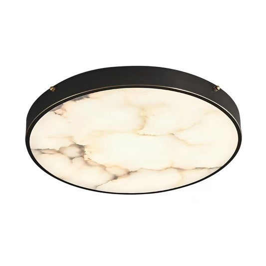 Alabaster Side Flush / Ceiling