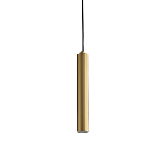 Brass Long Wire Small Pendant