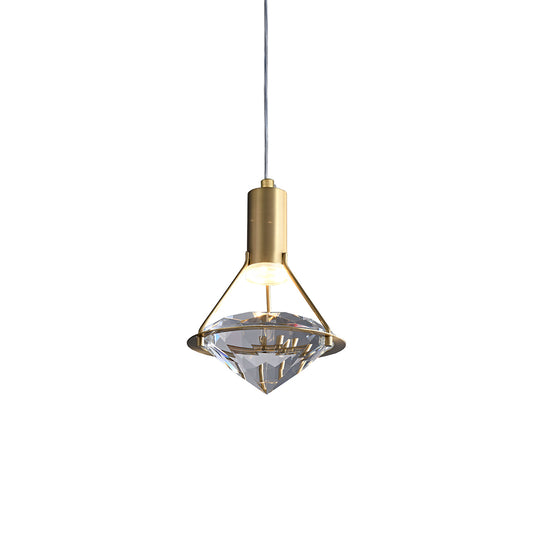 Diamond Glass Pendant Light