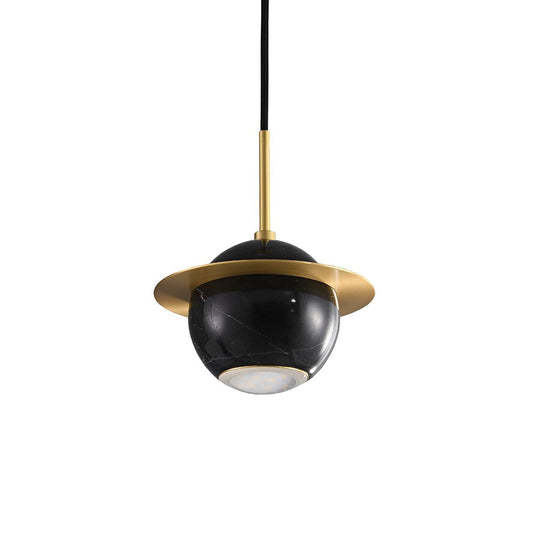 Marble Round Ball Pendant Light